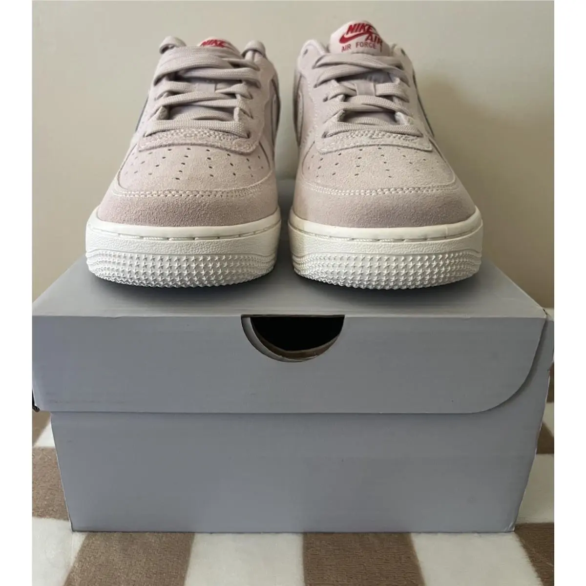 Nike shoes - Nike Air Force 1 LV8 - 1B5688 600 - Silt Red/Sail/University Red 5