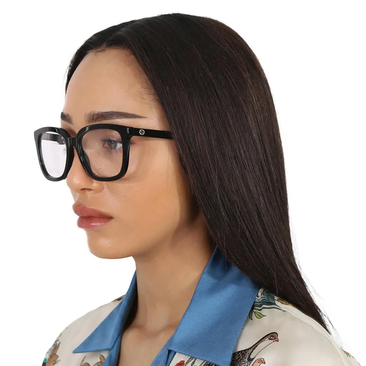 Gucci Demo Square Ladies Eyeglasses GG1319O 001 53 GG1319O 001 53