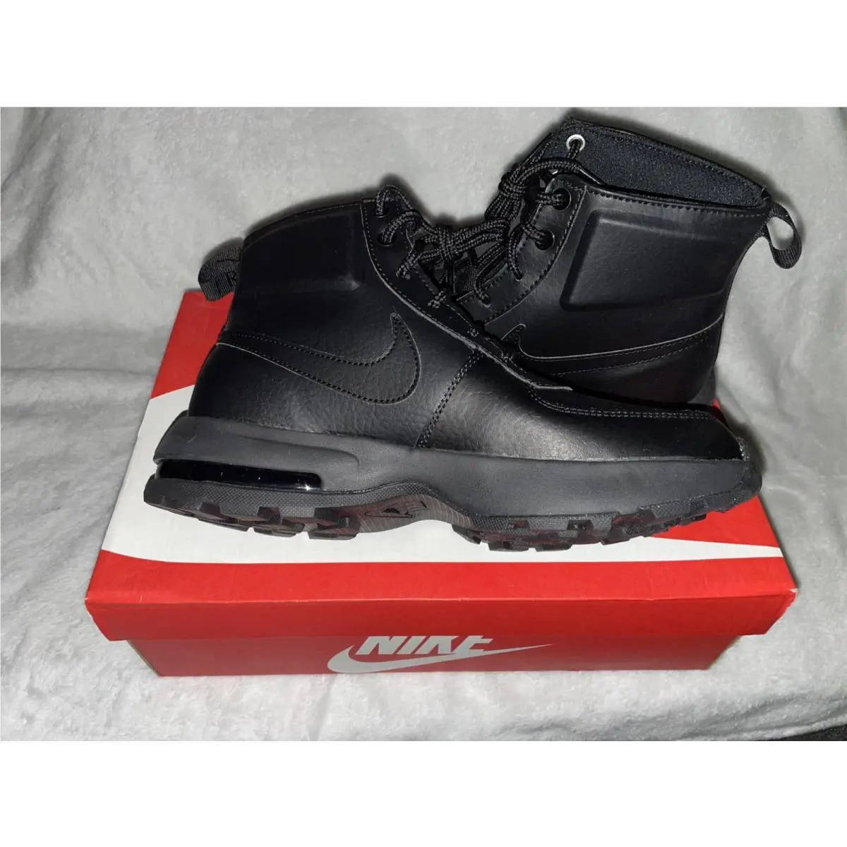 Nike Air Max Goaterra 2.0 Boots Black / Black Men`s Size 8