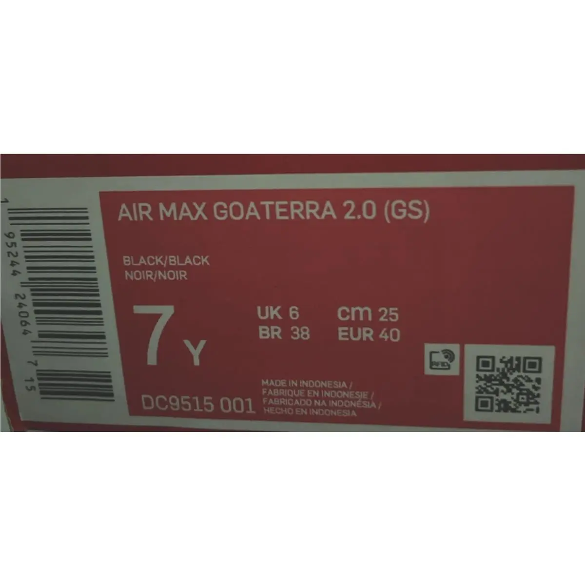 Nike shoes - Nike Air Max Goaterra 2.0 - DC9515 001 - Black 5