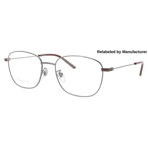 Gucci GG1126OA-001-55-RELABELED Eyeglasses Eye Glasses 001 Ruthenium N