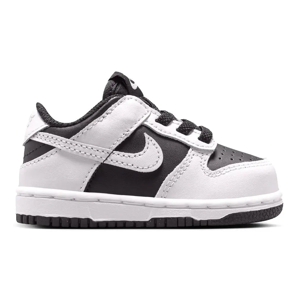 Toddler`s Nike Dunk Low Black/platinum Tint FB9107 010 - 4