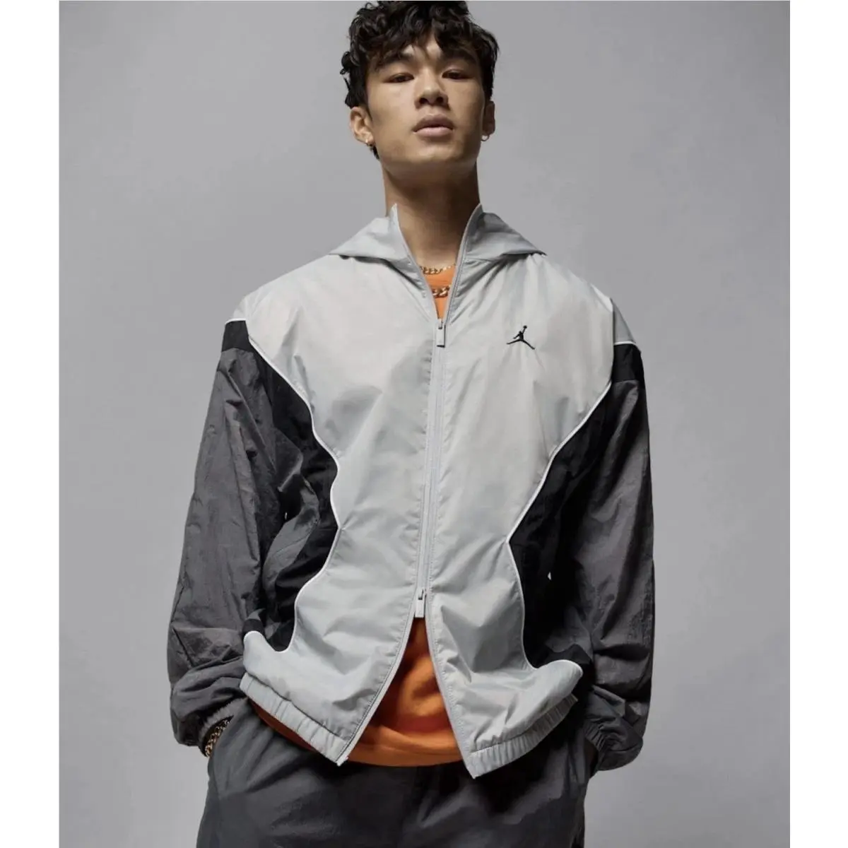 Nike clothing - Nike Jordan Brooklyn - Brooklyn - HF9333-077 - Gray (UPC: 198485196926) 5