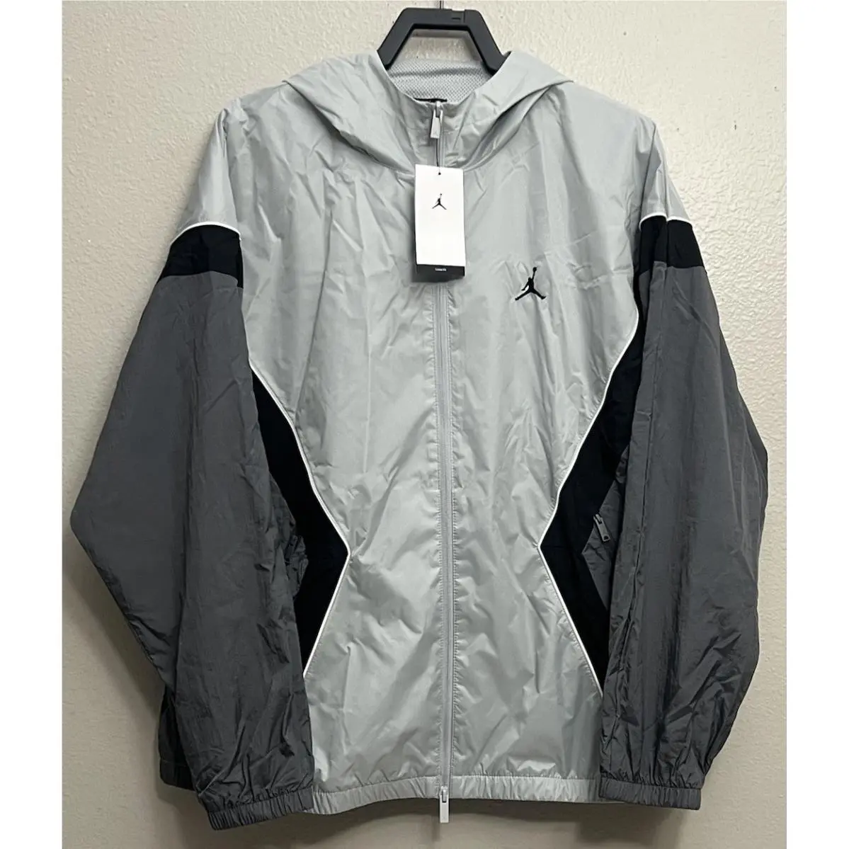 Nike Air Jordan Brooklyn Hooded Draft Jacket Mens Size XL HF9333 077