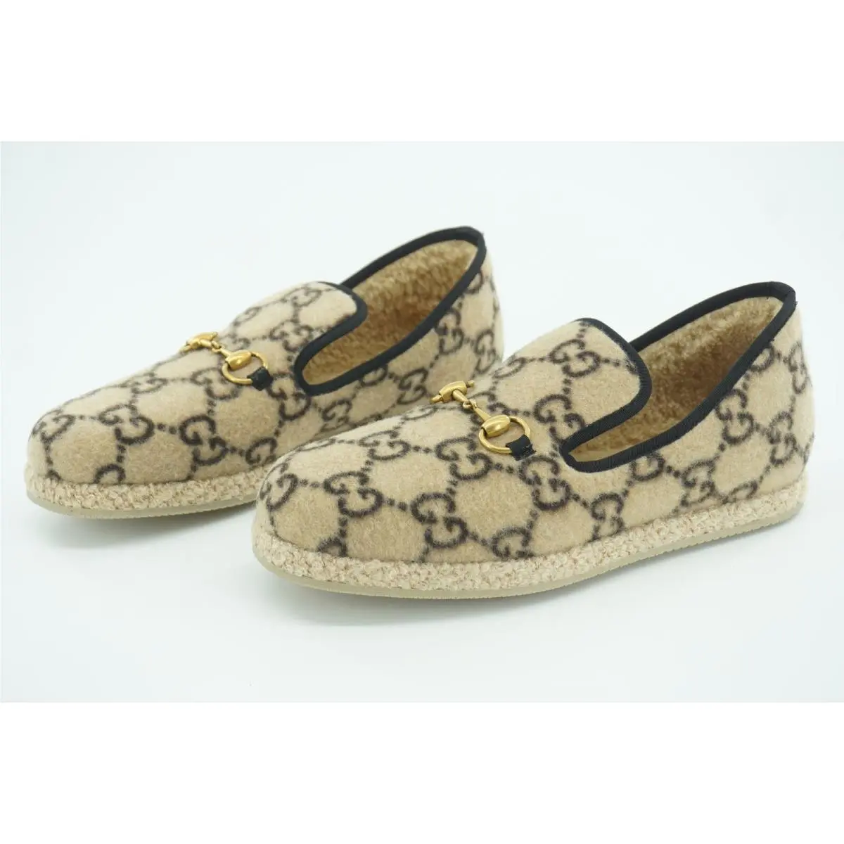 Gucci shoes - Fria GG Wool - Fria Wool - Beige - Beige (UPC: 450002796362) 8