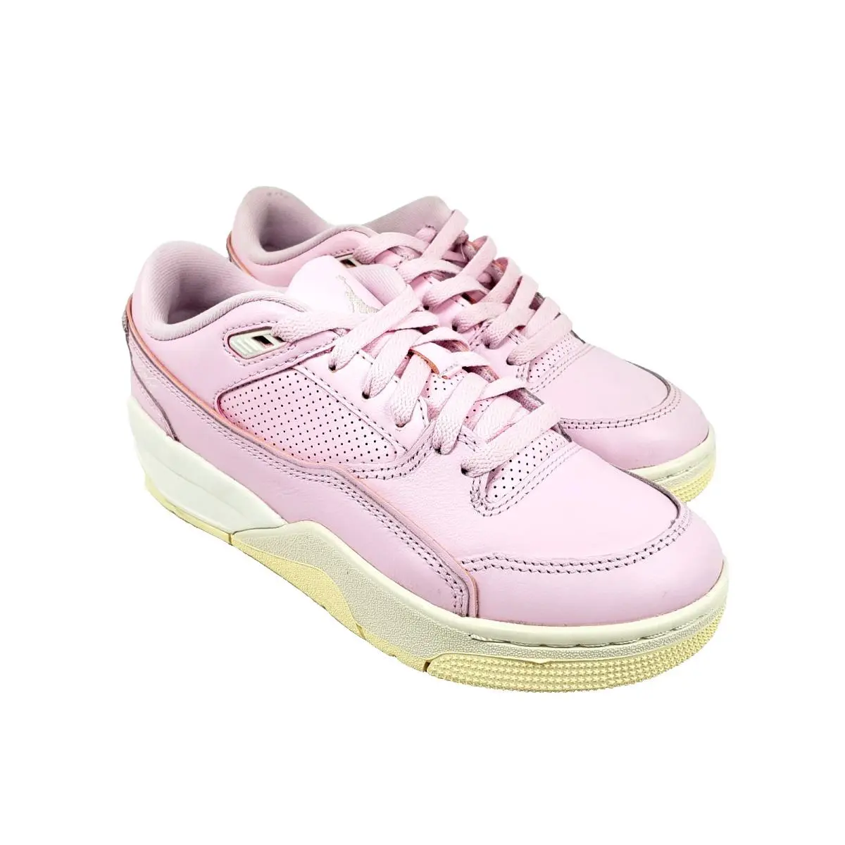 Nike Air Jordan Flight Court Girls Sz 5Y Womens Sz 6.5 Pink Foam Sail Shoes