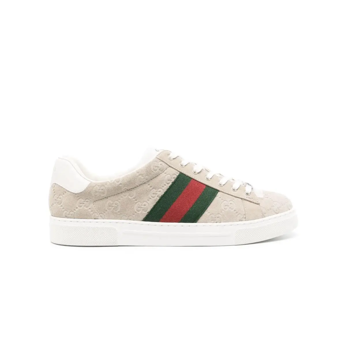 Gucci Ace GG with Web Sneakers Size US 8.5/EU 41.5