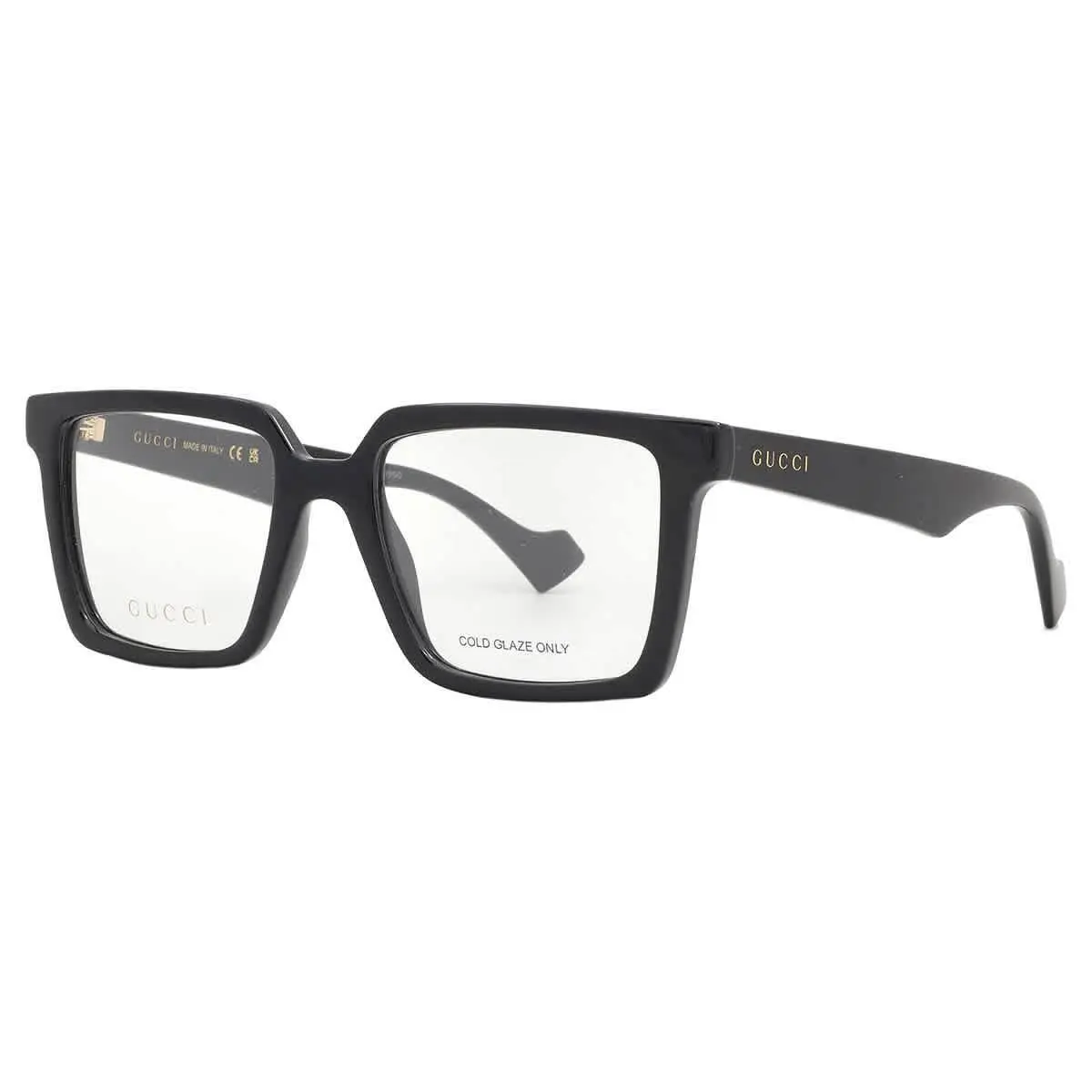 Gucci Demo Square Men`s Eyeglasses GG1540O 001 52 GG1540O 001 52