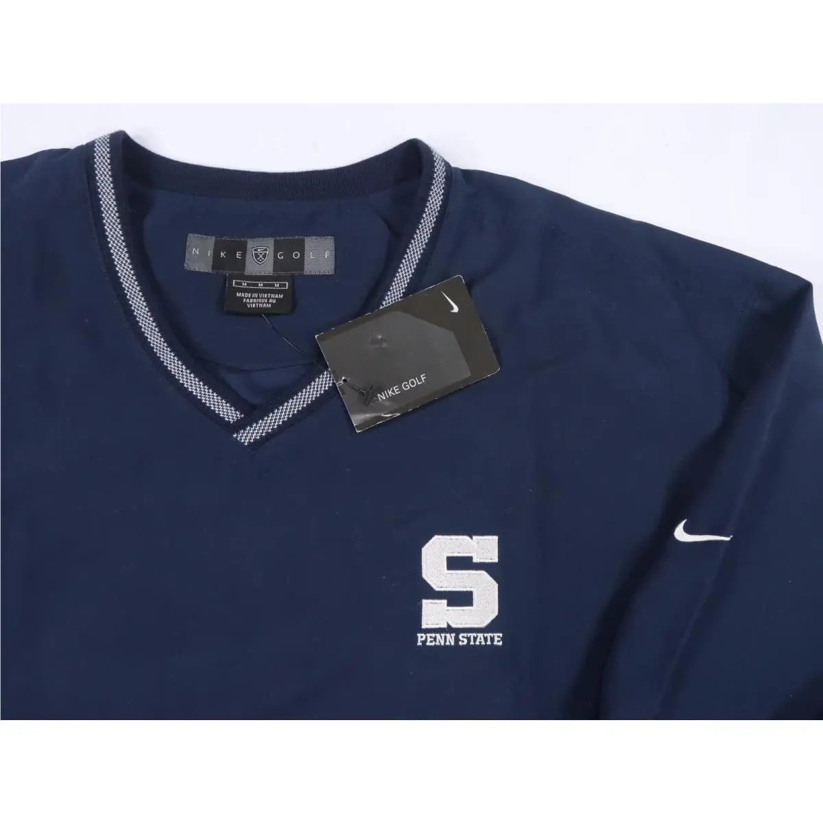 Nike Golf Penn State University Deadstock Vintage Medium Wind Shirt Pullover