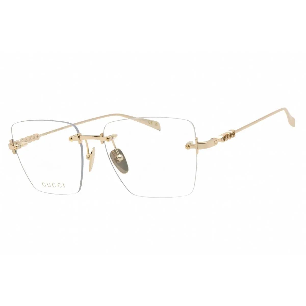 Gucci GG1938-001-54 Eyeglasses Frame Size 54mm 16mm 140mm Gold Women 8896525695