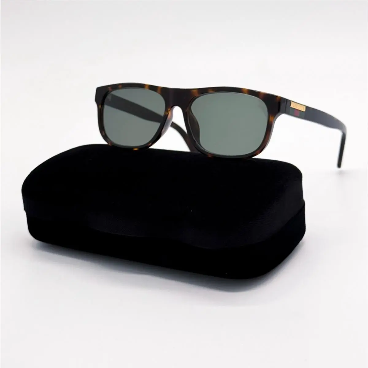 Havana Green Men Sunglasses GG0770SA 003 by Gucci