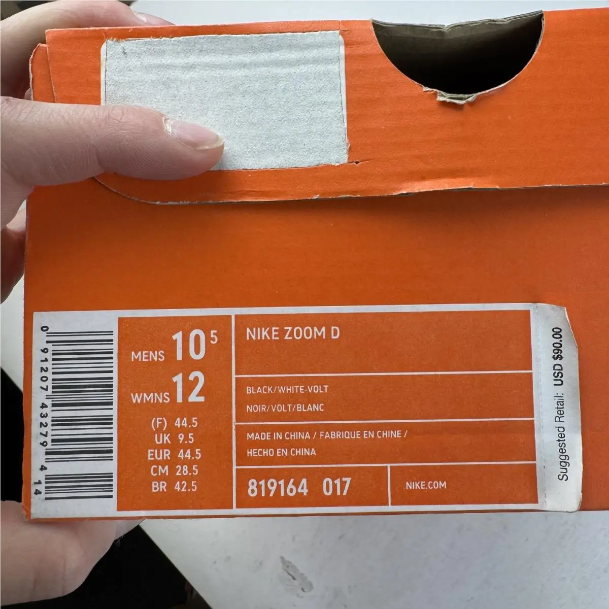 Nike shoes - Nike Zoom - Zoom - 819164-017 - Black 6