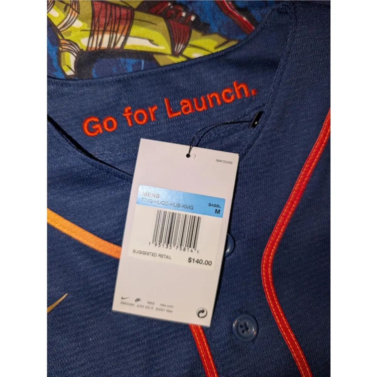Nike clothing - T770HUCCHUSKMG - T770-HUCC-HUS-KMG - Blue 4