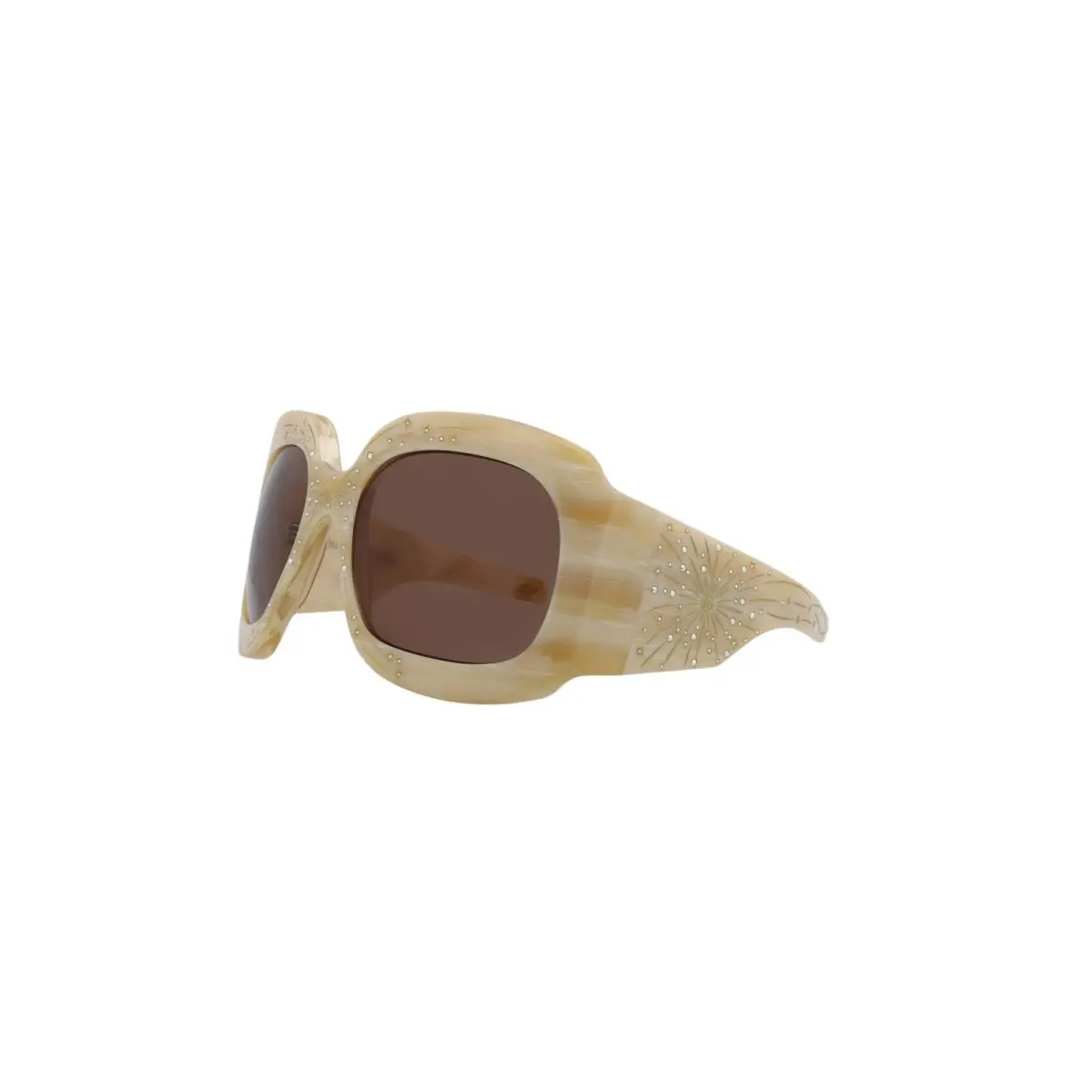 Women`s 60 mm Beige Sunglasses GG1093S-30012829-003 by Gucci