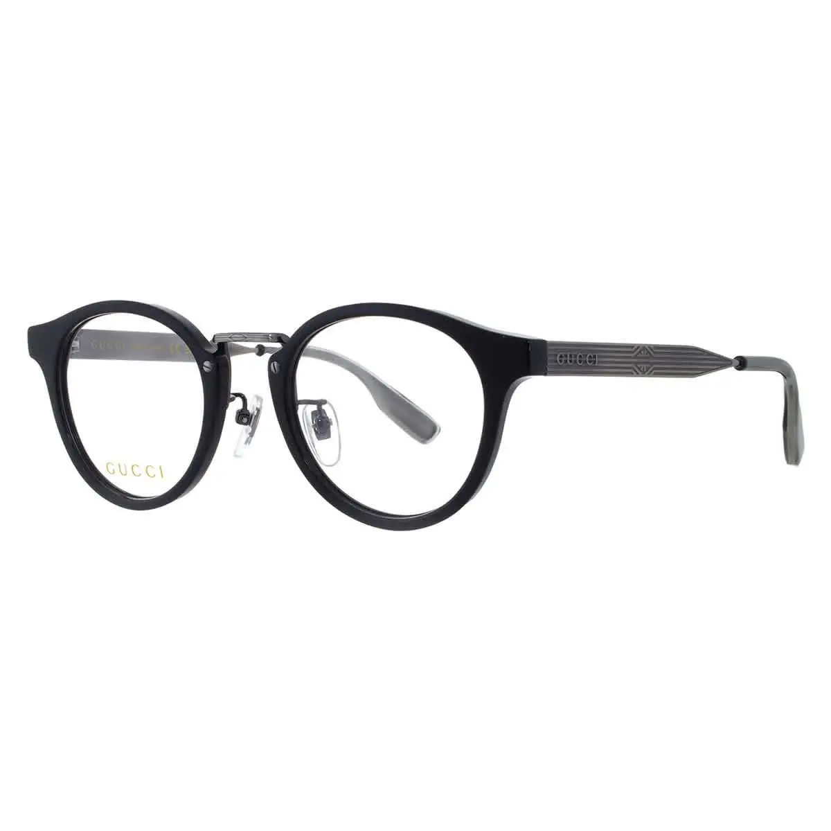 Gucci Demo Oval Unisex Eyeglasses GG1743OJ 001 48 GG1743OJ 001 48