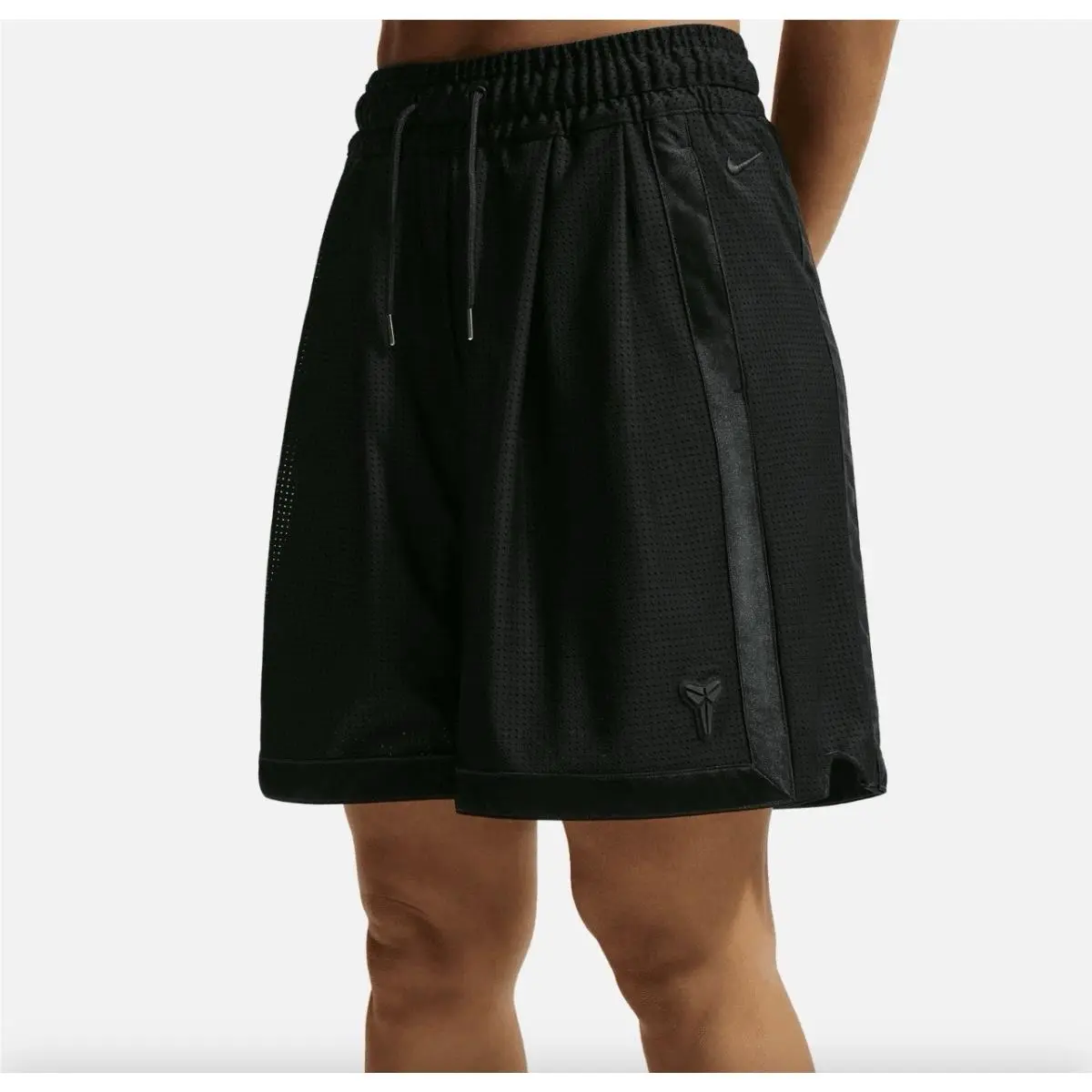 Kobe Bryant Women’s Sz L Basketball Shorts Black Mesh Dri-fit IF4808-010 by Nike