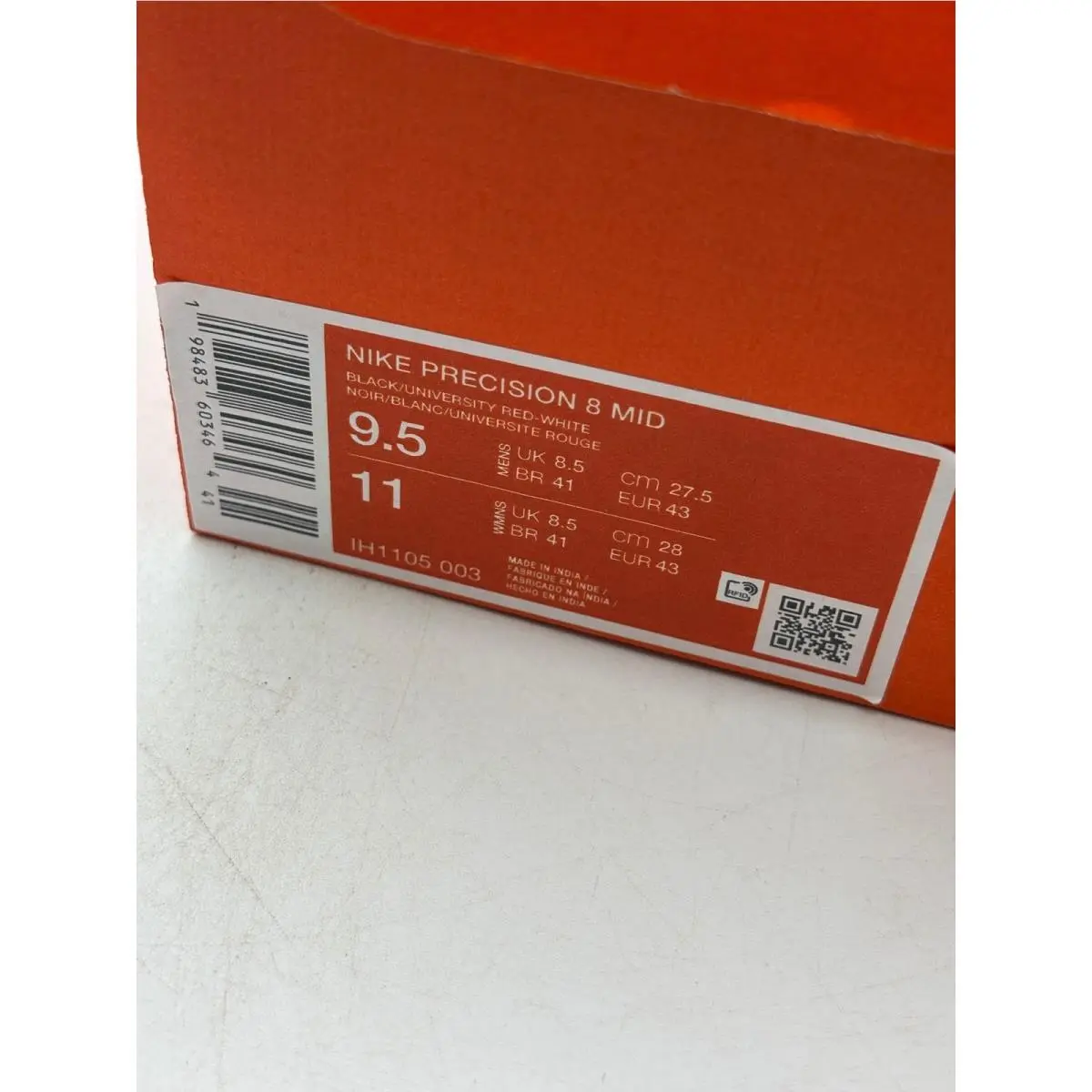 Nike shoes - Nike Precision 8 Mid - Precision Mid - Black 5