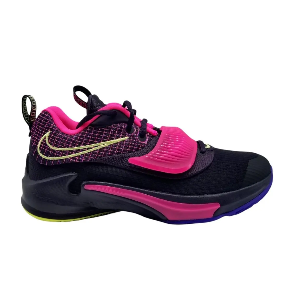 Nike Zoom Freak 3 GS Purple Pink Shoes Sneakers DB4158 500 Size 7