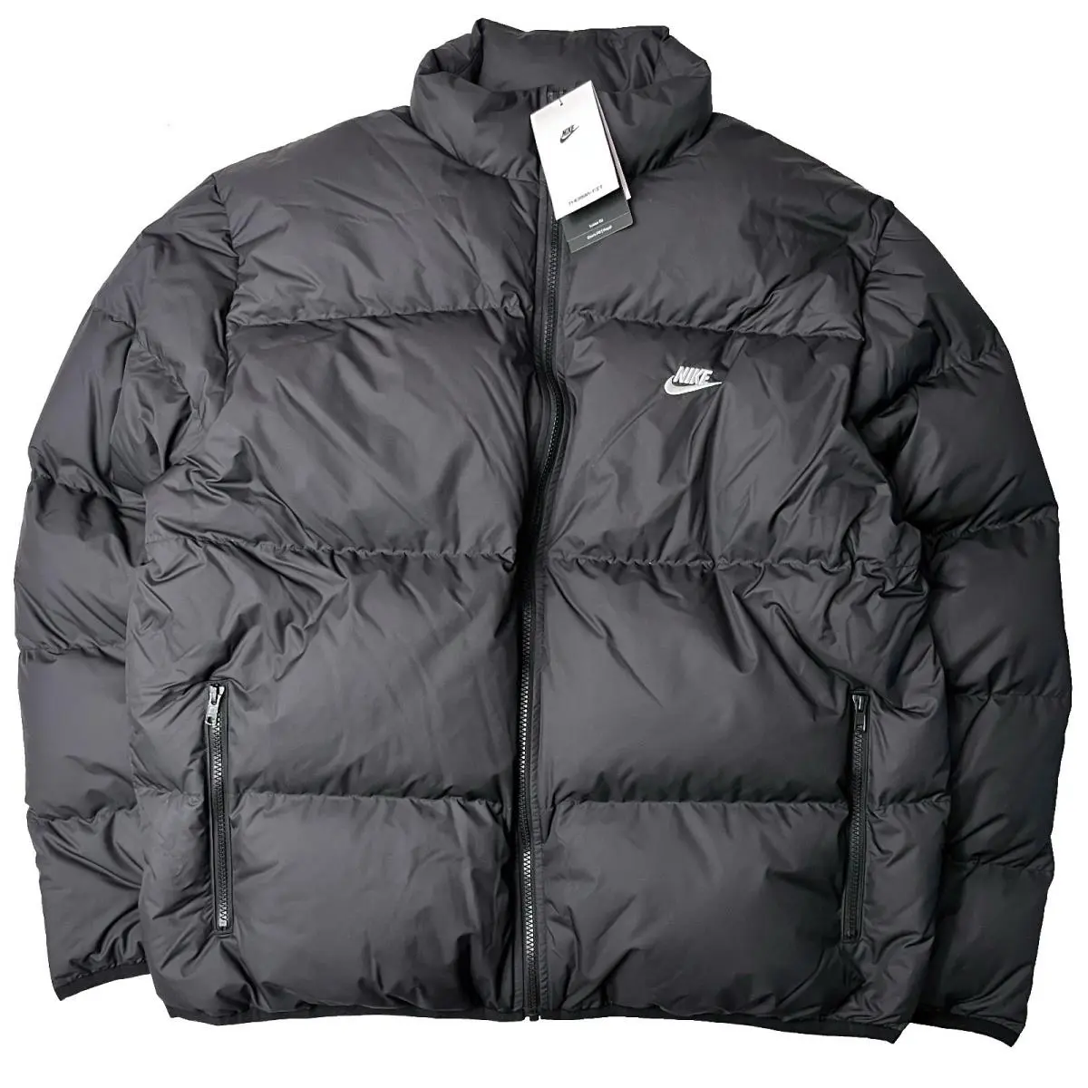 Nike Sportswear Club Therma-fit Down Puffer Jacket IB2975-010 Black Men`s XL