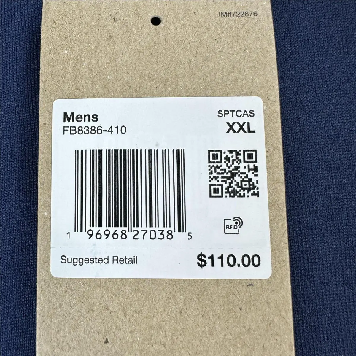 Nike clothing - NA - Blue (UPC: 196968270385) 5