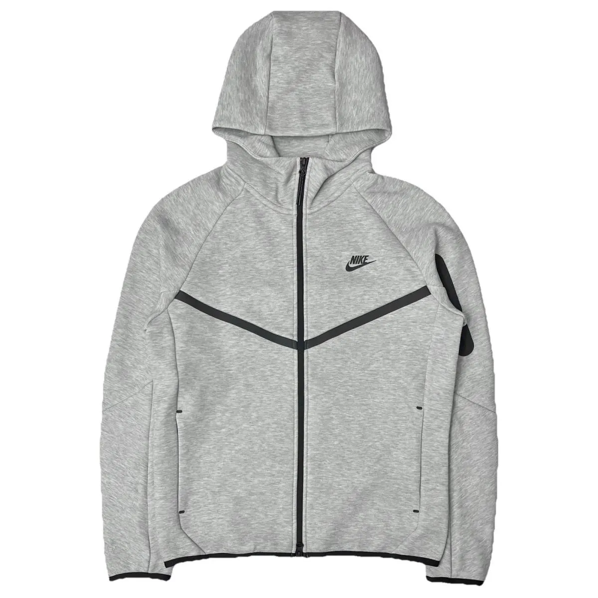 Nike Tech Fleece Windrunner Full-zip Jacket HV0949-063 Grey Men`s XL
