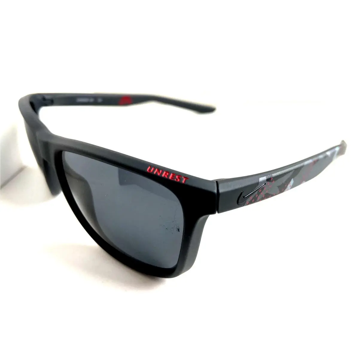 NK Unrest EV 0922 061 57mm Matte Gray Men`s Sunglasses 57-19-145 by Nike
