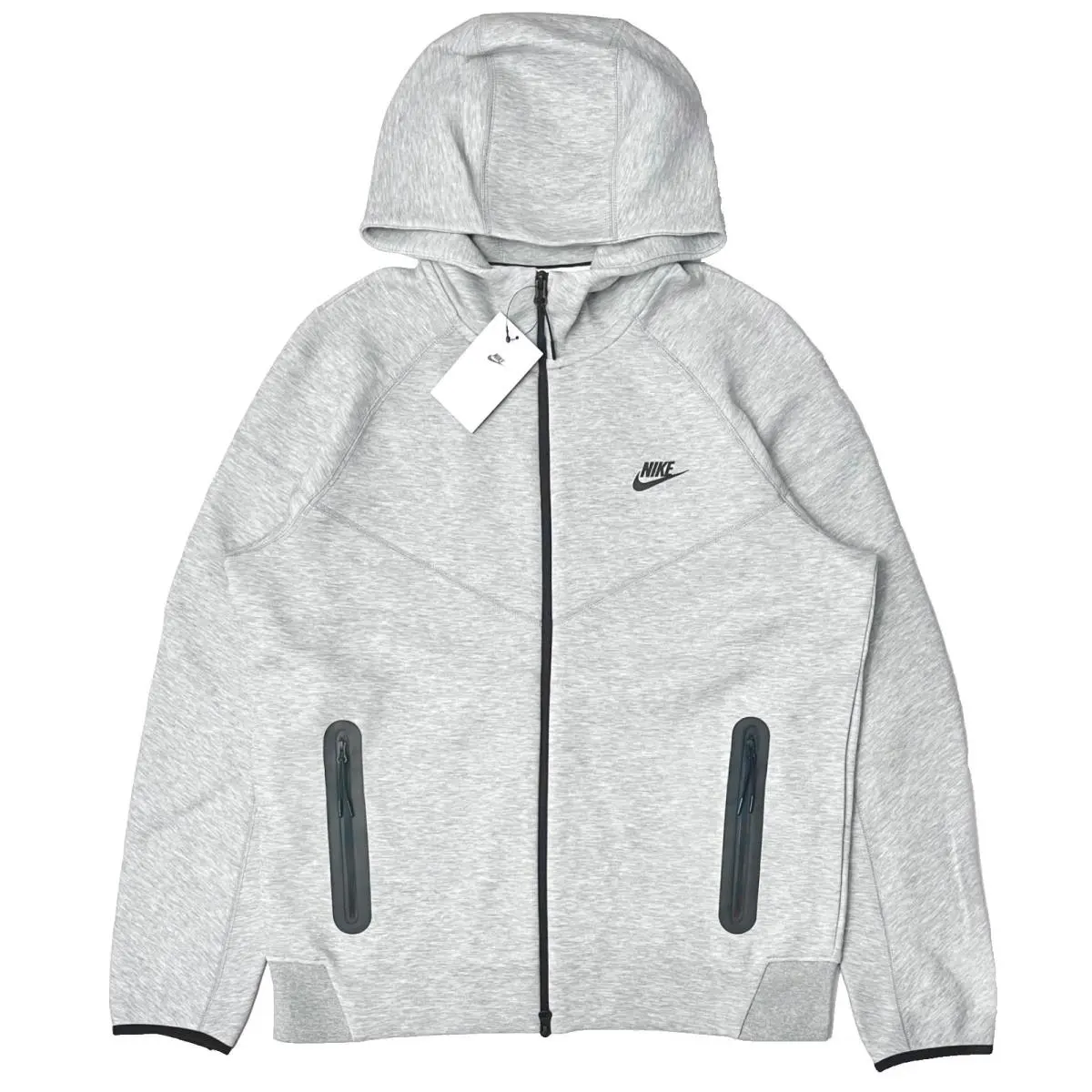 Nike Tech Fleece Windrunner Full-zip Jacket FB7921-063 Grey Men`s Medium M