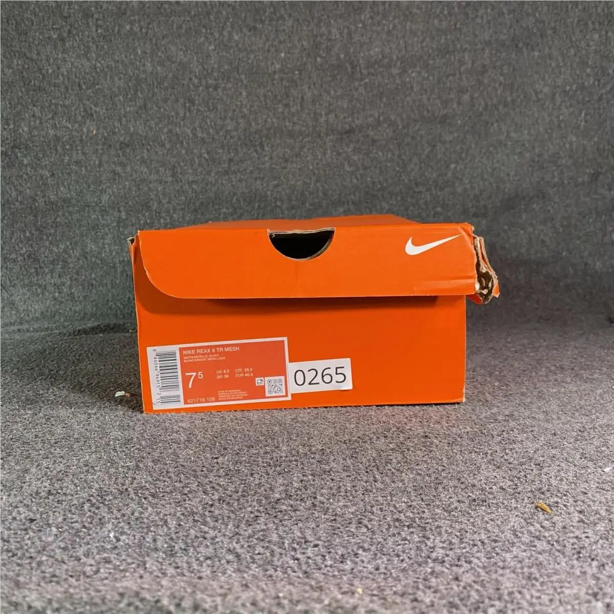 Nike shoes - Nike Reax 8 TR Mesh - White 5