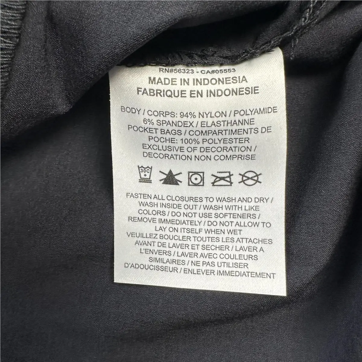 Nike clothing - Nike HM7151 - Black (UPC: 197600967908) 5