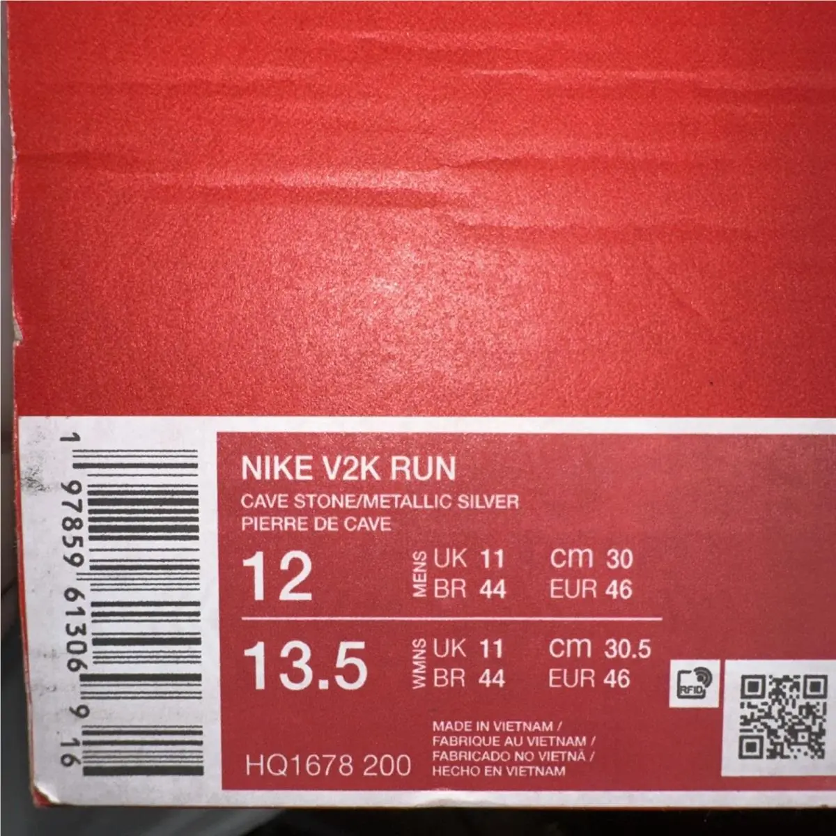 Nike shoes - Nike V2K Run - Run - HQ1678-200 - Gray 4