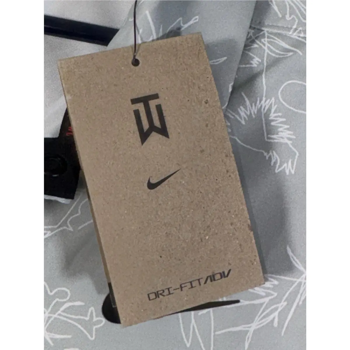 Nike clothing - TW Collection Stripped Polo - Collection Stripped Polo - Grey Photon Dust White 12