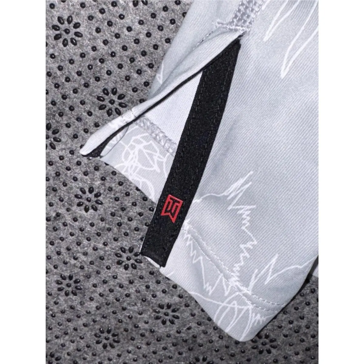 Nike clothing - TW Collection Stripped Polo - Collection Stripped Polo - Grey Photon Dust White 6