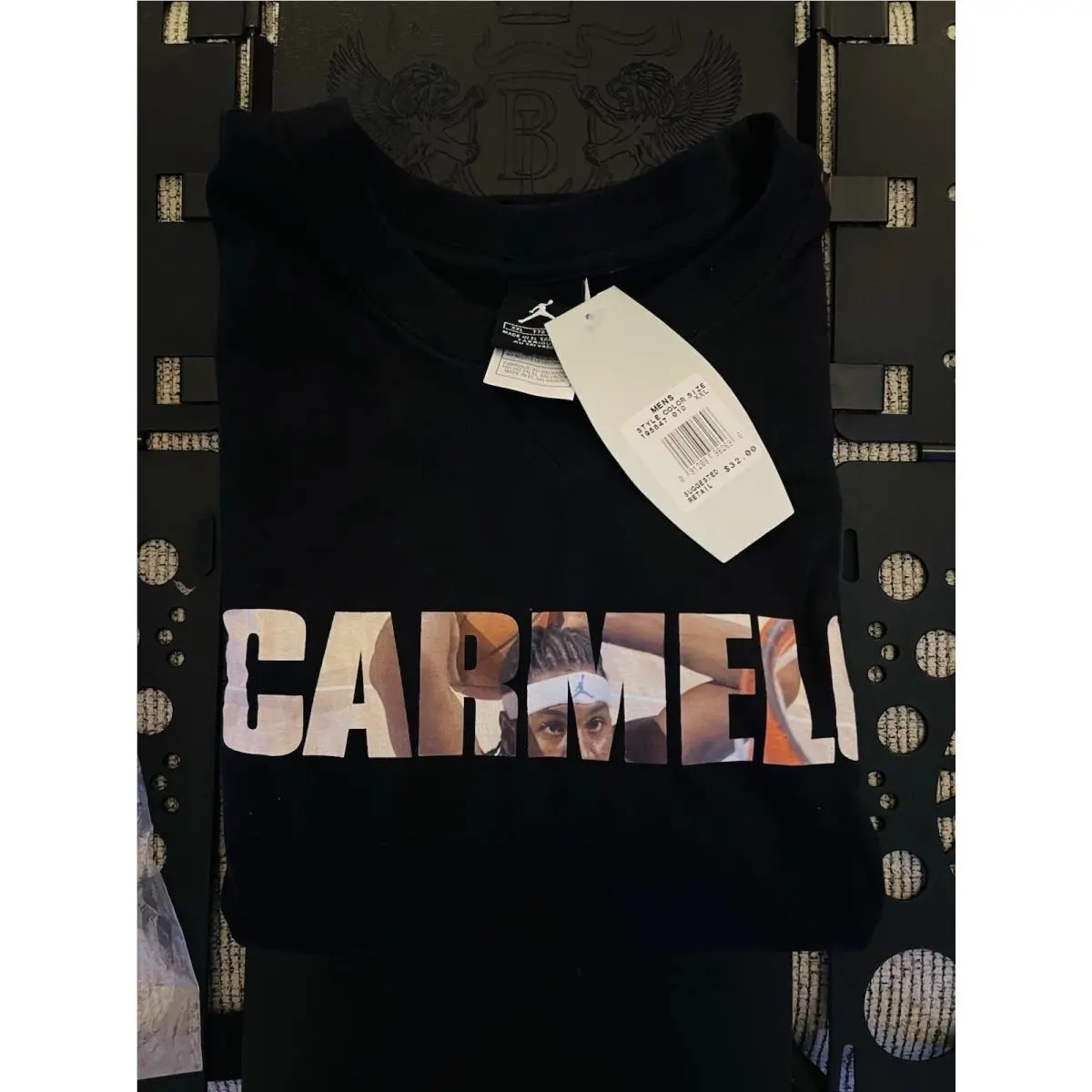 Nike clothing - Nike Jordan Carmelo Anthony # 15 - Black 19