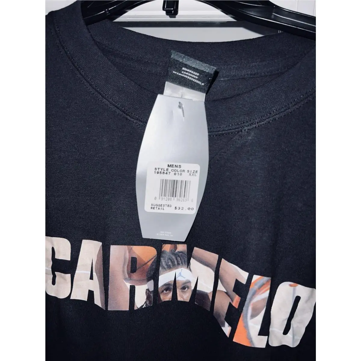Nike clothing - Nike Jordan Carmelo Anthony # 15 - Black 6