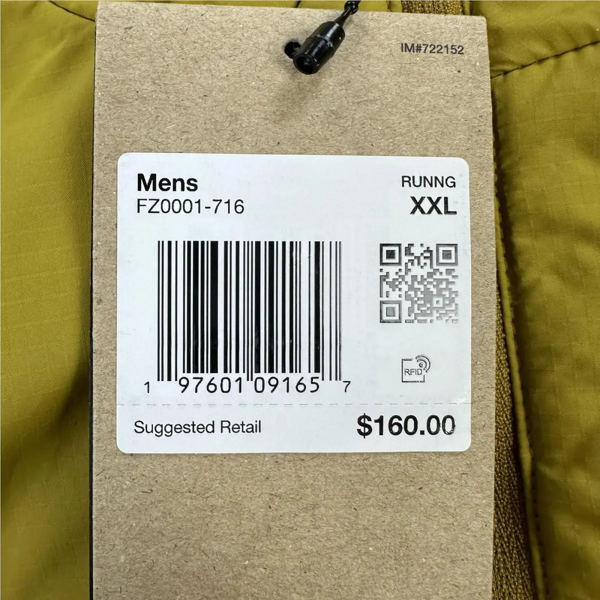 Nike clothing - Nike Trail ThermaFit - Trail ThermaFit - Yellow (UPC: 197601091657) 8
