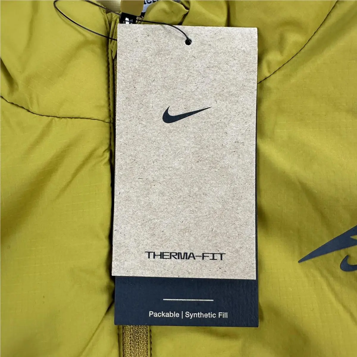 Nike clothing - Nike Trail ThermaFit - Trail ThermaFit - Yellow (UPC: 197601091657) 9