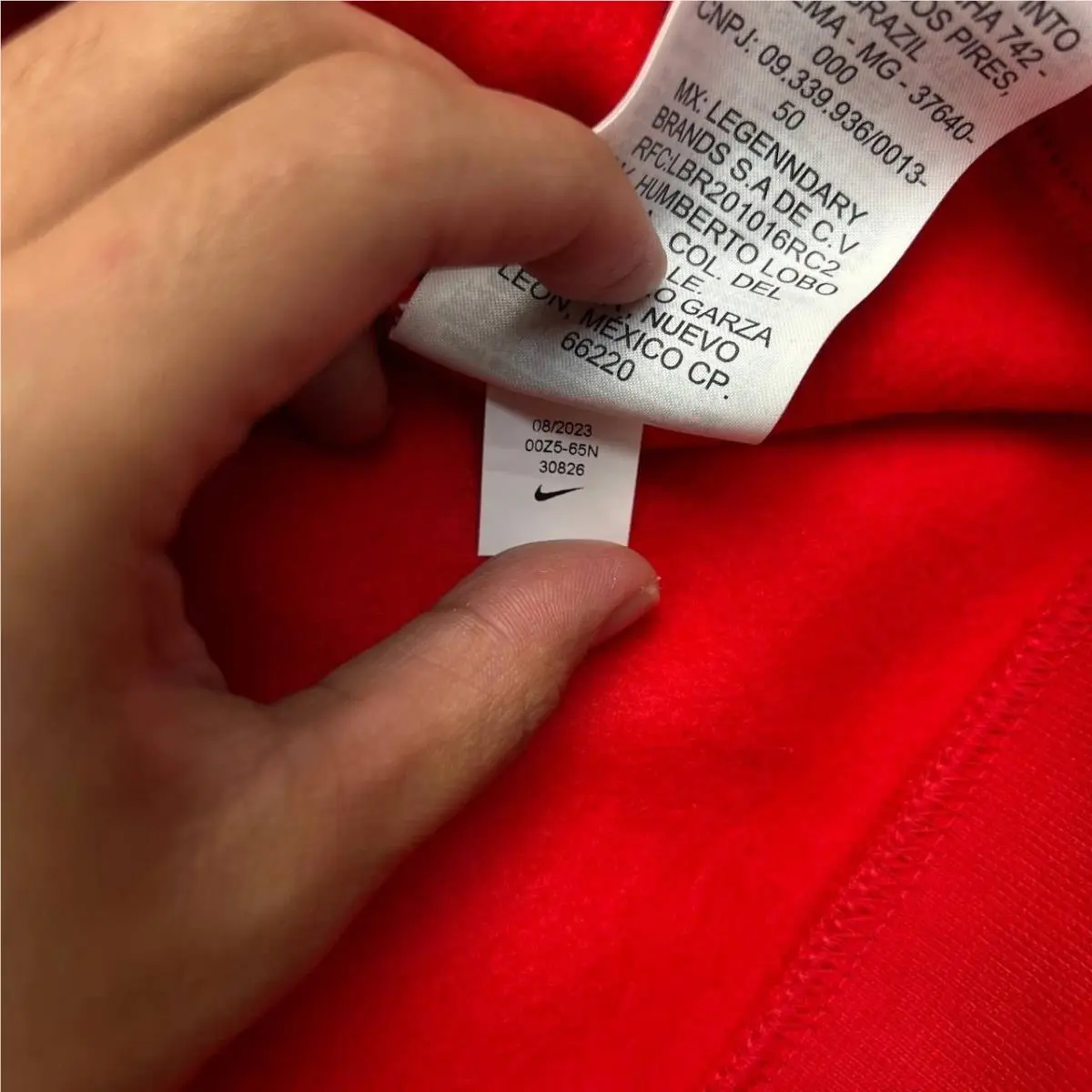 Nike clothing - Red 5