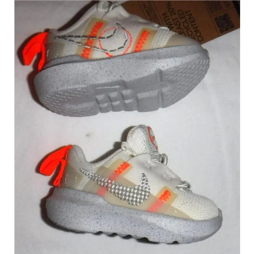 Nike shoes - Nike Crater Impact - Crater Impact - DB3553100 - White/Orange, Full: White/Orange (UPC: 194958818388) 4