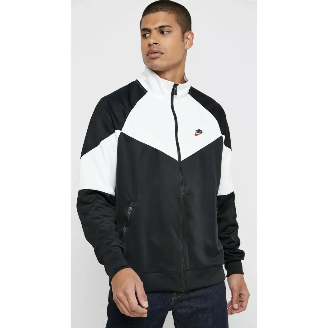 Nike clothing - Sportswear Heritage Windrunner - Sportswear Heritage Windrunner - BV2625010 - Black, White (UPC: 0193147701432) 0