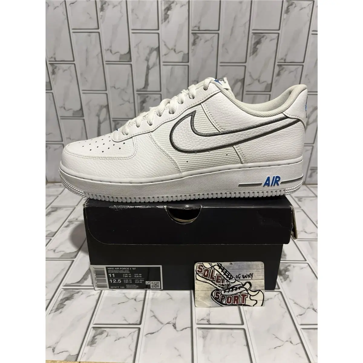Nike shoes - Nike Air Force 1 - Air Force - IB7677-100 - White 10