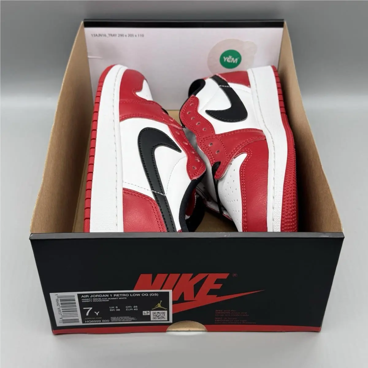 Nike shoes - Jordan 1 Low - Low - HQ6999-600 - Red 8