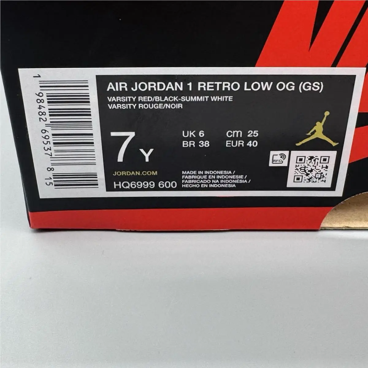 Nike shoes - Jordan 1 Low - Low - HQ6999-600 - Red 9