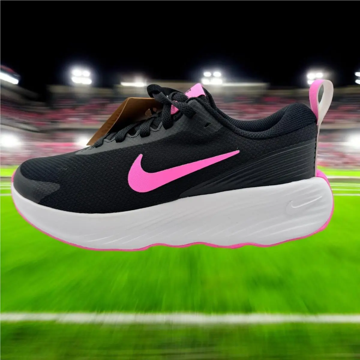 Womens  Promina Sz 6.5 Black/pink Spell-white FV6343 006 High Rise Soles by Nike