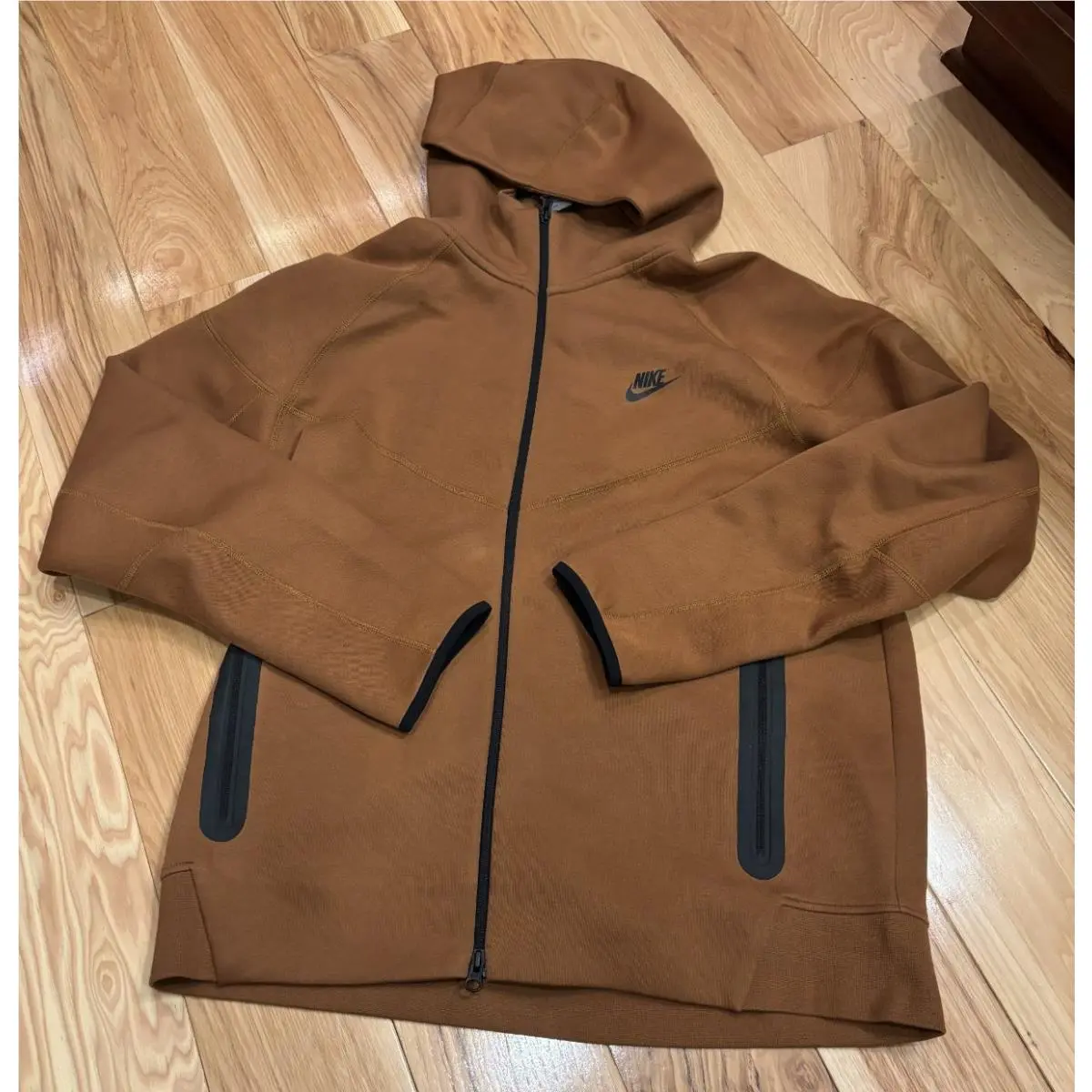 Nike Tech Fleece Windrunner British Tan Black FB7921 281 Men`s XL
