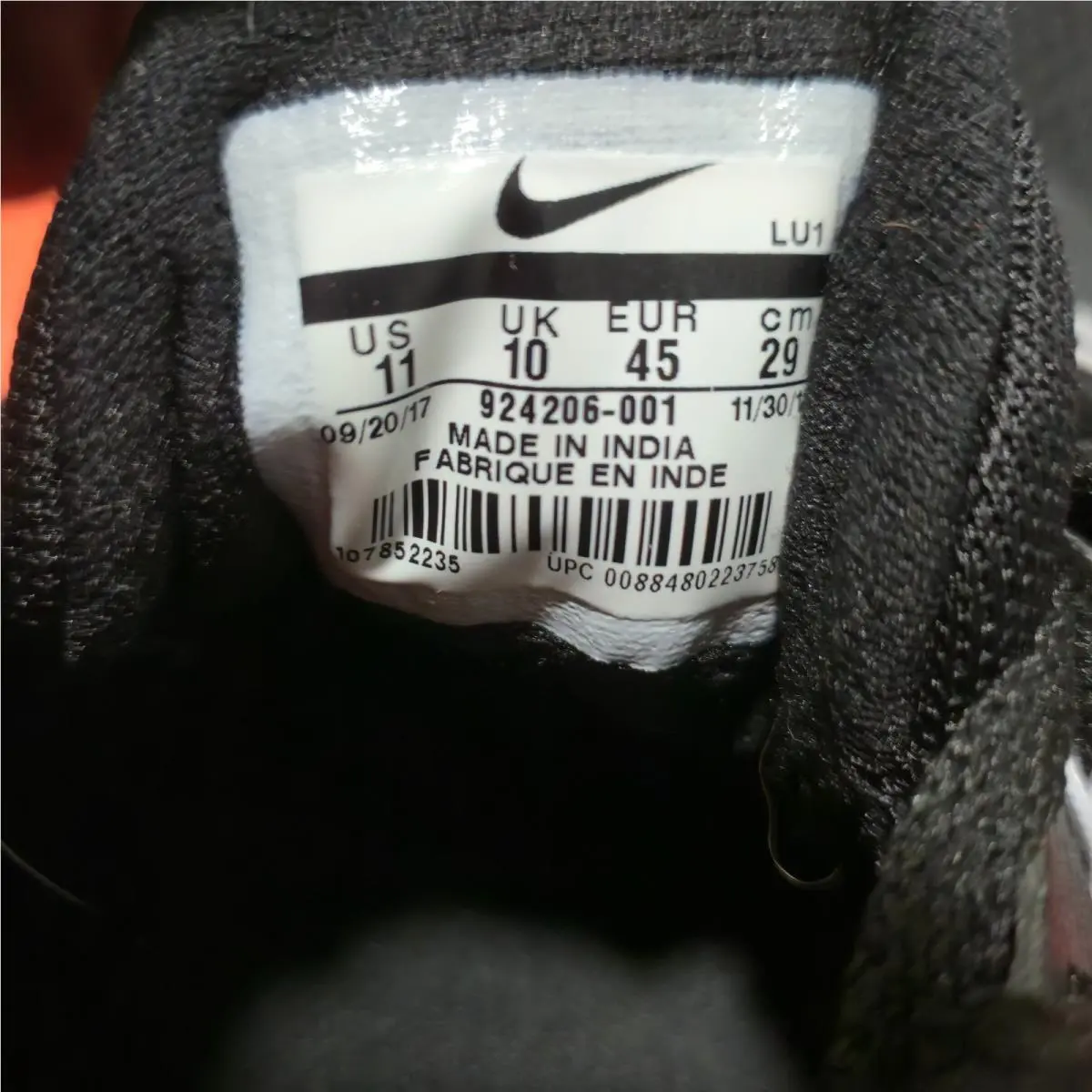 Nike shoes - Nike Legend - Legend - 924206-001 - Black 6