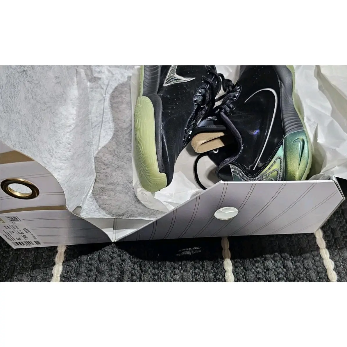 Nike shoes - Nike Zoom LeBron - Zoom LeBron - Black, Green 2