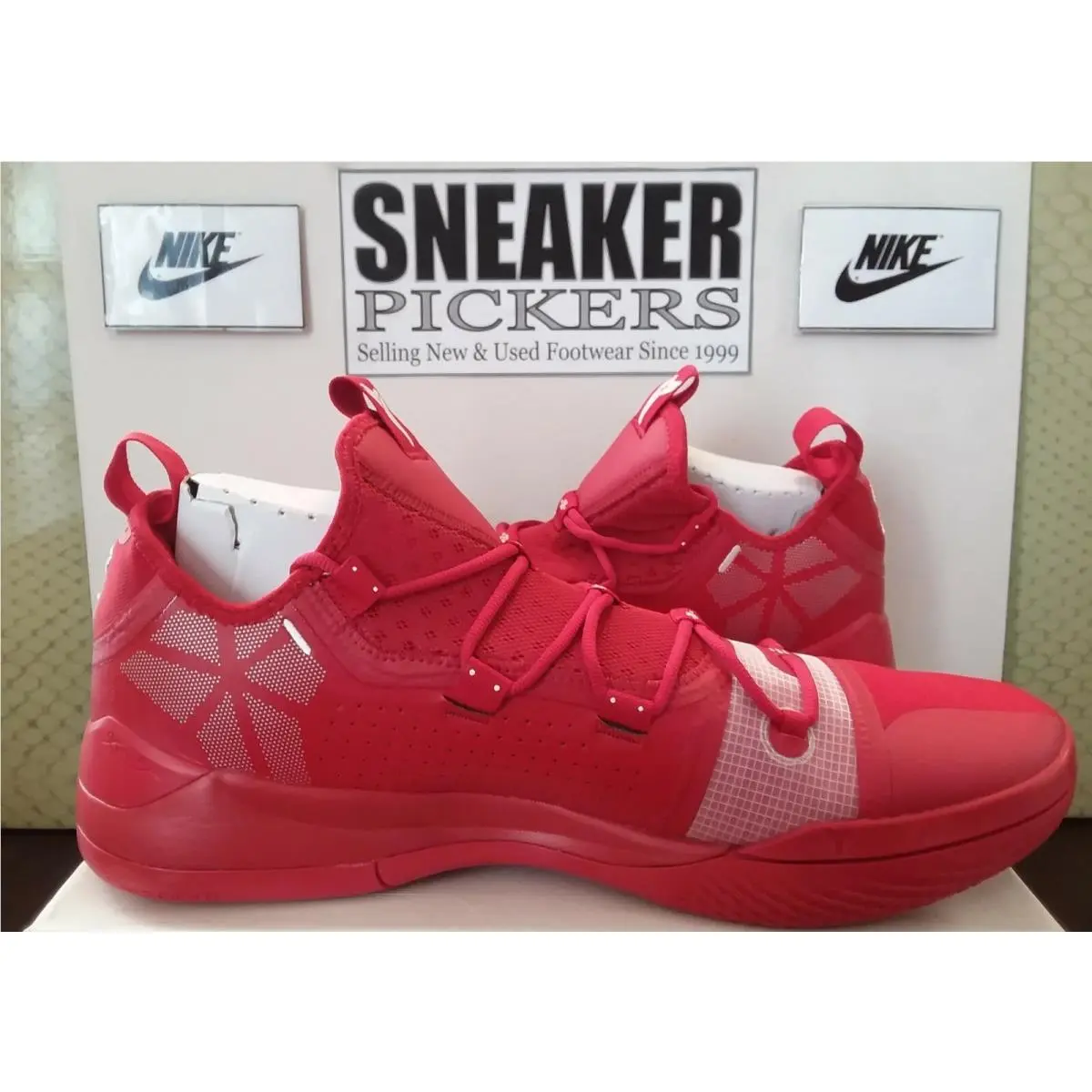 Nike shoes - Nike Kobe A.D. TB Promo - AT3874 600 - Gym Red / Metallic Silver - White (UPC: 883212911384) 9