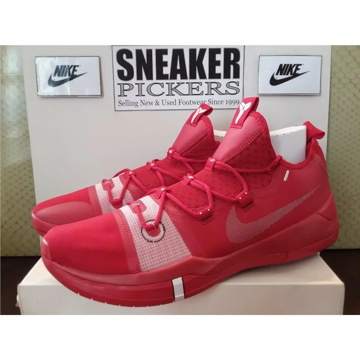 Nike shoes - Nike Kobe A.D. TB Promo - AT3874 600 - Gym Red / Metallic Silver - White (UPC: 883212911384) 5