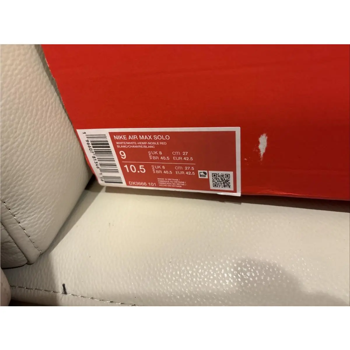 Nike shoes - Nike Air Max Solo - Air Max Solo - DX3666-101 - White 0