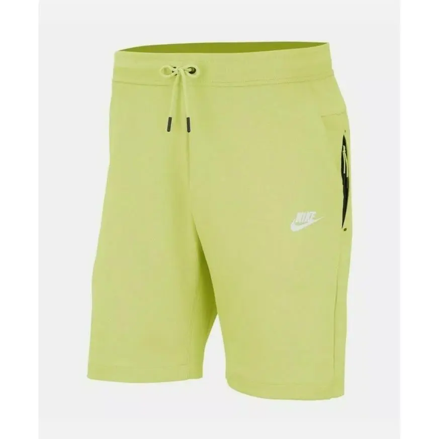 Nike clothing - Tech Fleece Shorts - Tech Fleece Shorts - 928513-367 - Limelight (UPC: 193658811569) 0